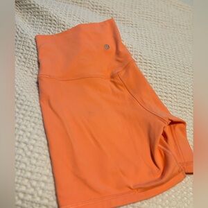 Lululemon biker shorts 6 inch size 8